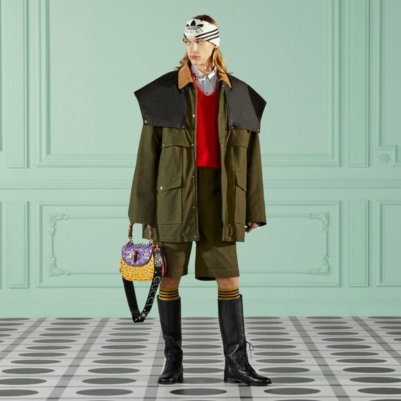 GUCCI MENS SWEATER RED MOHAIR KNIT WOOL V-NECKLINE TOP sz M / MEDIUM - Picture 2 of 16